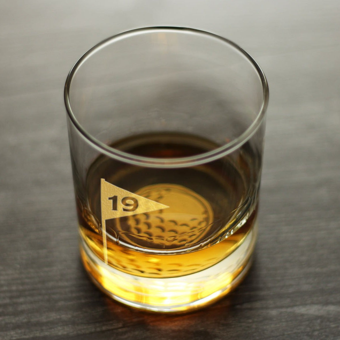19th Hole Rocks Glass